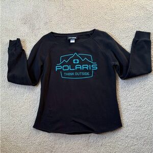 Black Long Sleeve crewneck sweater